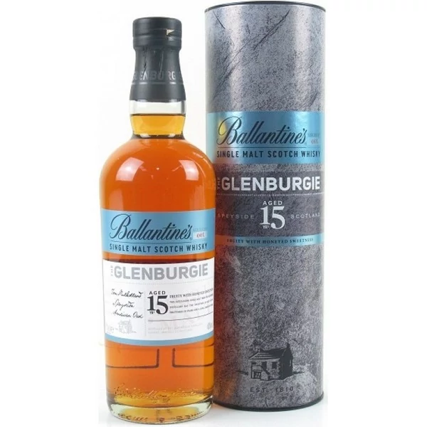 Ballantines Glenburgie 15 years 40% dd.