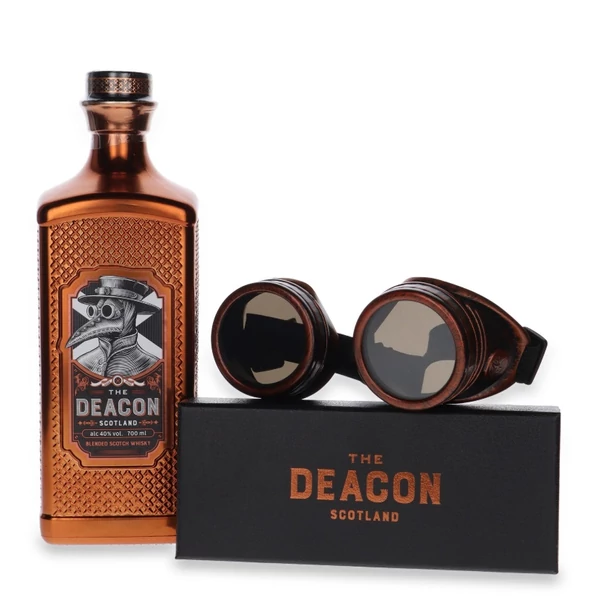 The Deacon Whisky 0,7l 40% + szemüveg