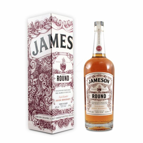 Jameson Round whisky 1L 40% pdd.