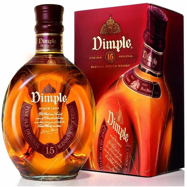 Dimple John Haig 15 years whisky 1L 40%