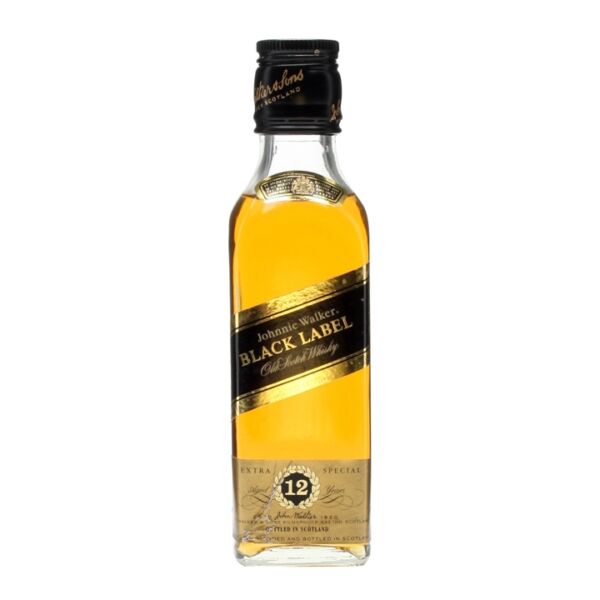 Johnnie Walker Black Label 12 years whisky mini 0,05L 40%