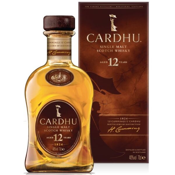 Cardhu 12 years whisky pdd. 0,7L 40%
