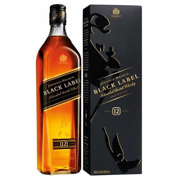Johnnie Walker Black Label 12 years whisky 0,7L 40%