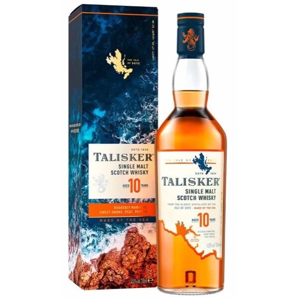 Talisker 10 years whisky 0,7L 45,8%