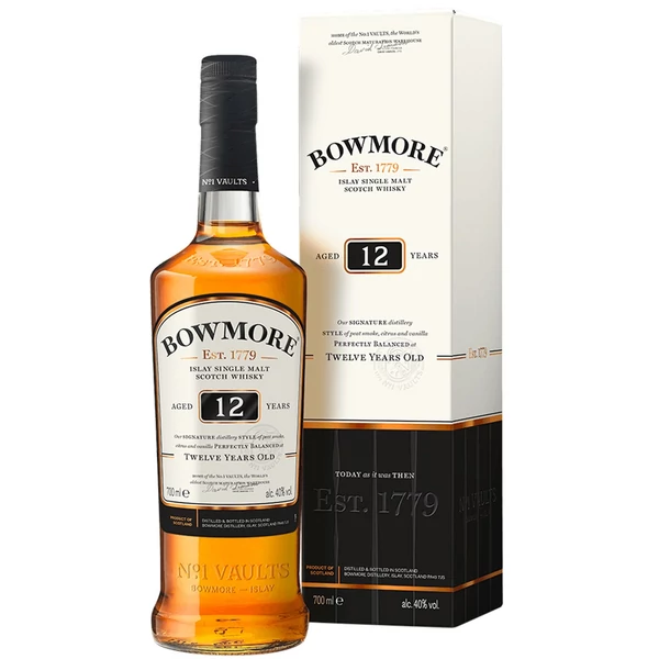 Bowmore 12 years whisky dd. 0,7L 40%