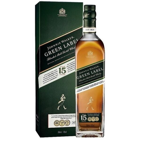 Johnnie Walker Green Label 15 years whisky 0,7L 43%