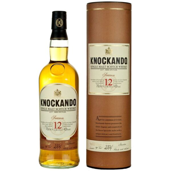 Knockando 12 years whisky 0,7L 43%