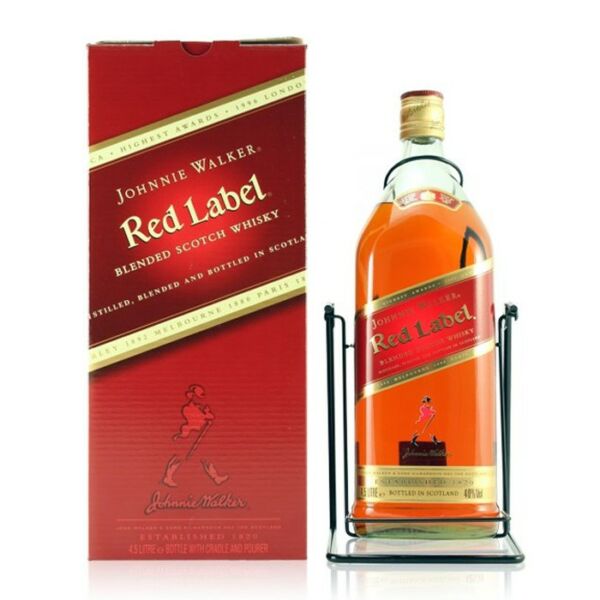 Johnnie Walker Red label whisky 4,5L 40%