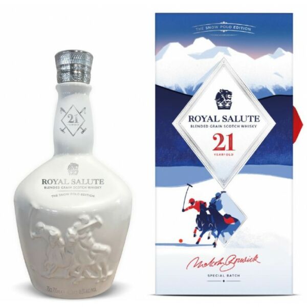 Chivas 21 years Snow Polo Edt. Royal Salute 0,7 46,5% dd.
