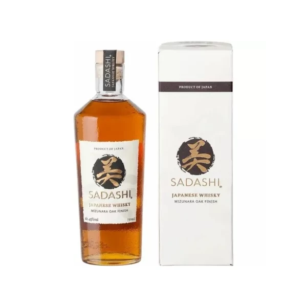 Sadashi Mizunara Oak finish whisky 0,7L 43% dd.