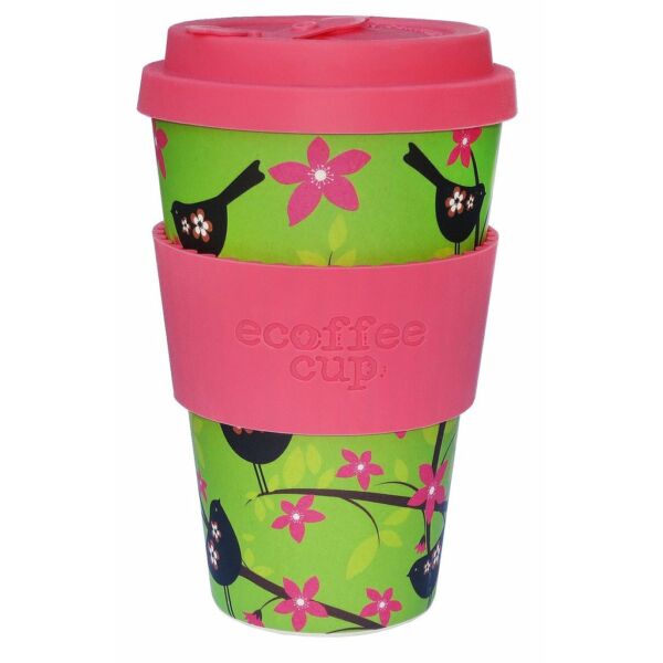 Ecoffee Cup hordozható kávéspohár-Widdlebirdy 400ml