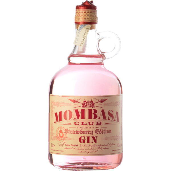 Mombasa Strawberry gin 37,5% 0,7