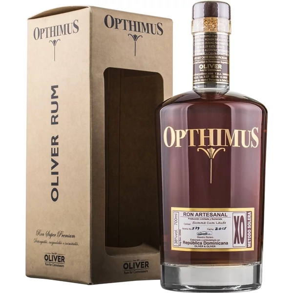Opthimus XO rum 38% pdd. 0,7