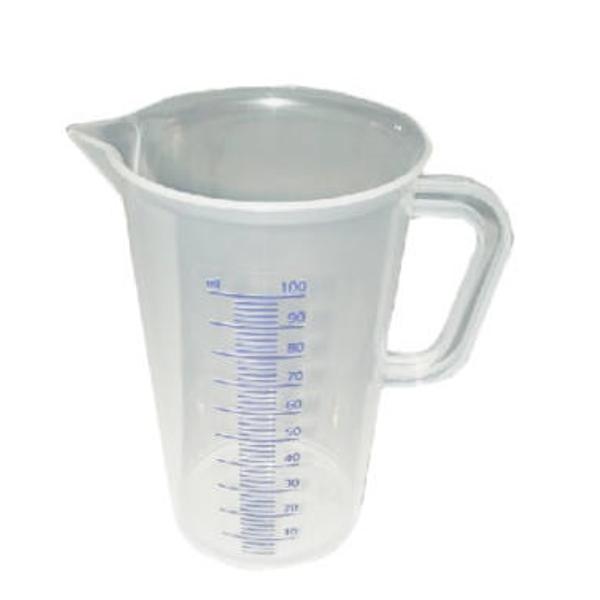 Műanyag mérőpohár 2ml-es osztással 10cl