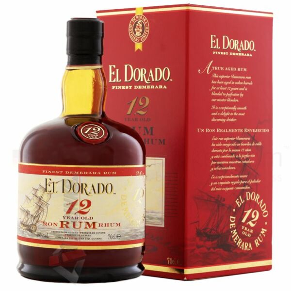 El Dorado 12 years rum pdd. 0,7L 40%