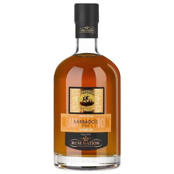 Rum Nation Barbados 10 éves rum 0,7L 40% 