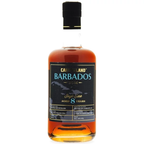 Cane Island Barbados 8 years Single Estate rum 0,7 43%