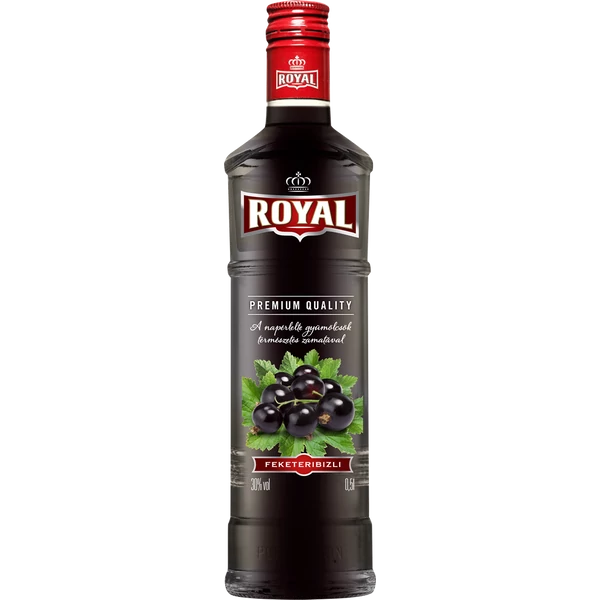 Royal Vodka fekete ribizli 0,5 L 37,5%