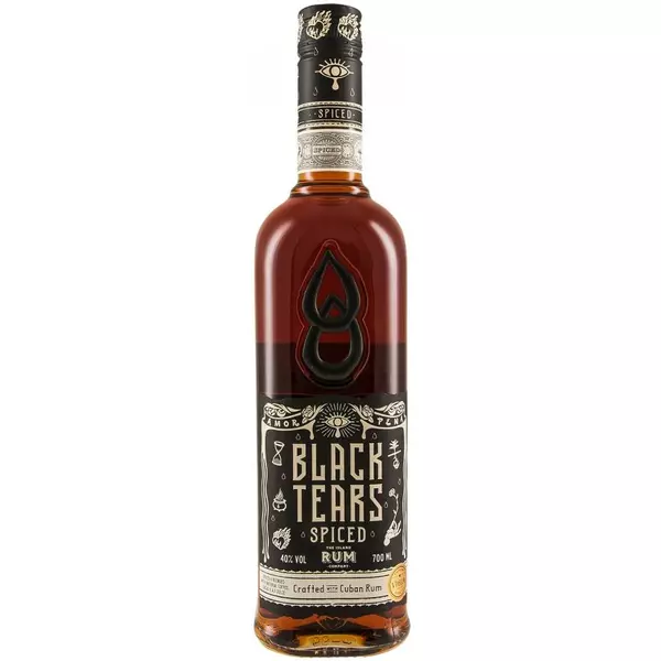 Black Tears Cuban Dry Spiced rum 40% 0,7L
