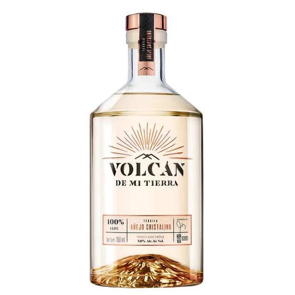 Volcan Anejo Cristalino tequila 0,7L 40%