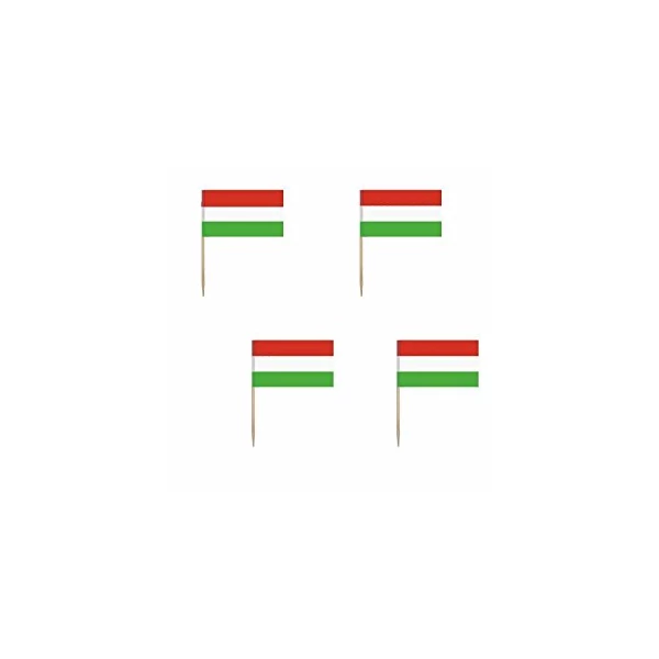 Magyar zászló pálcika 144db/cs