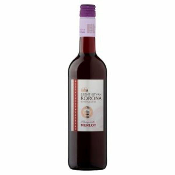 Szent István Korona Szekszárdi Merlot félszáraz vörösbor 0,75L