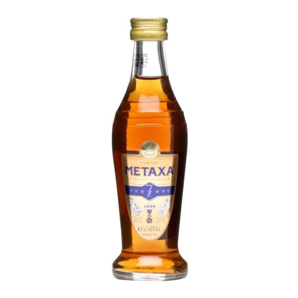 Metaxa 7* Brandy mini 0,05L 40%