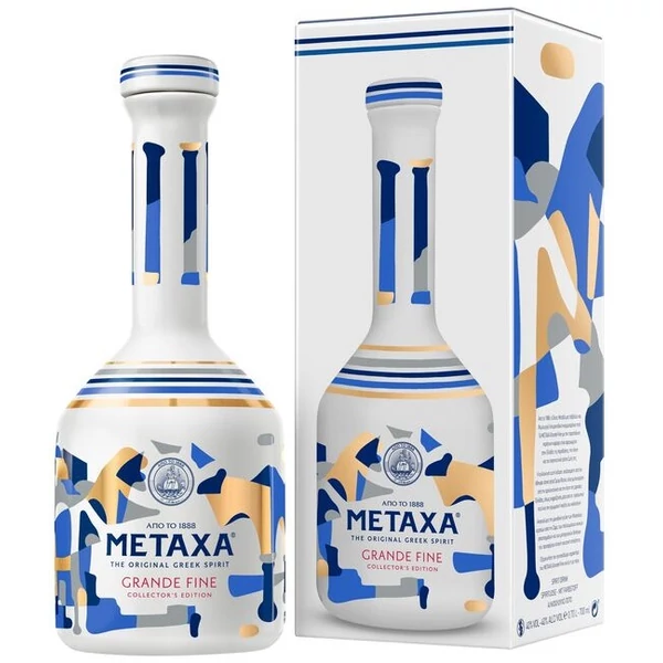 Metaxa Grande Fine Brandy dd. porcelán üvegben 0,7L 40%