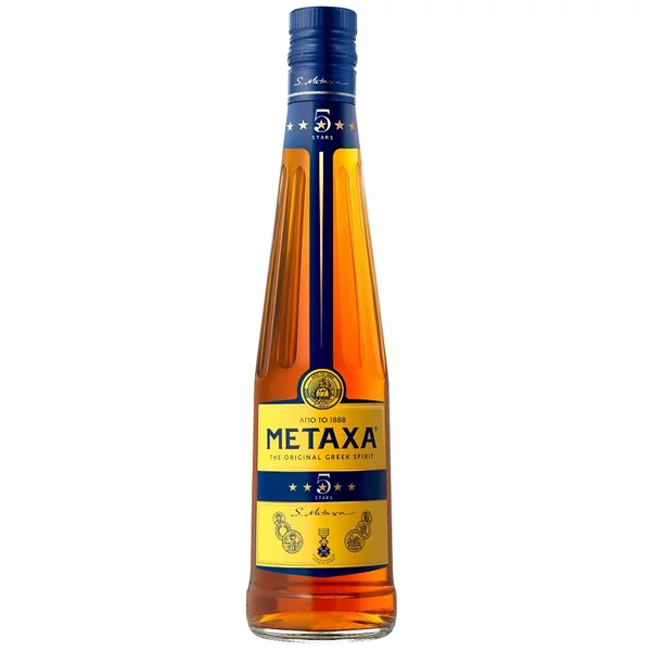 Metaxa 5* Brandy 0,5L 38%