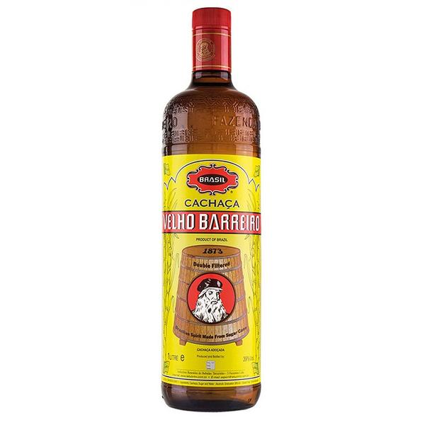Cachaca Velho Barreiro Silver 1L 39%