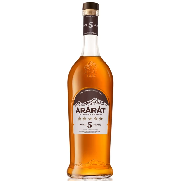 Ararat 5 Stars 5 years brandy 0,7L 40%