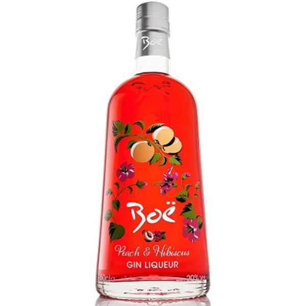 Boe Peach &amp; Hibiscus Gin Liqueur 0,5L 20%