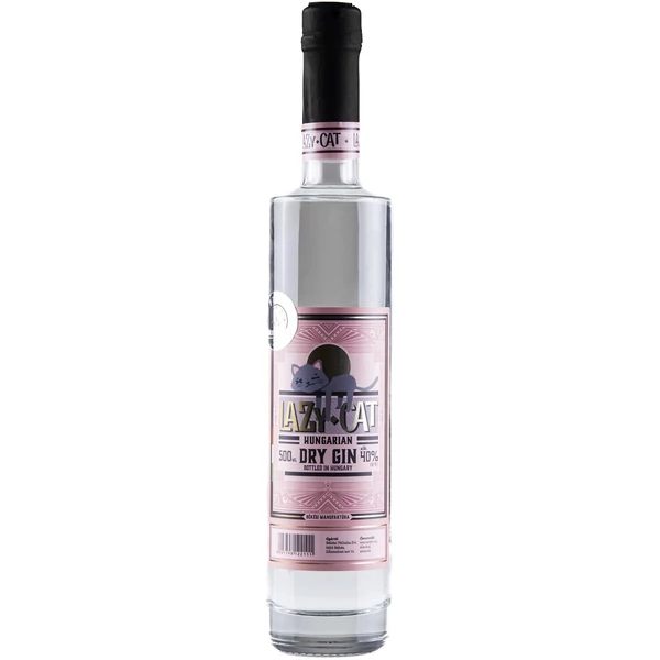 Lazy Cat dry gin 0,5L 40%