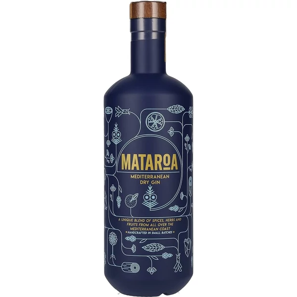 Mataroa Mediterranean Dry Gin 41,5% 0,7L