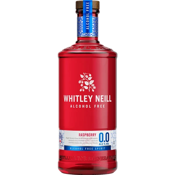 Whitley Neill Raspberry Alkoholmentes Gin 0,7L 0%