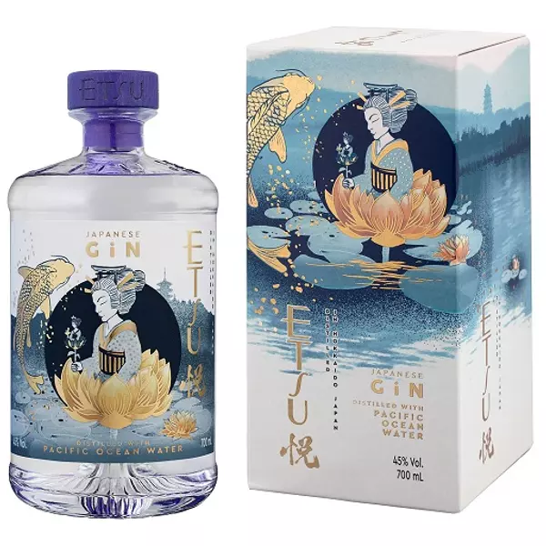 Etsu Pacific Ocean Water gin 0,7L 45% pdd.