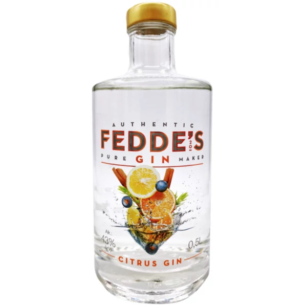 Fedde's Citrusos Magyar gin 0,5 43%