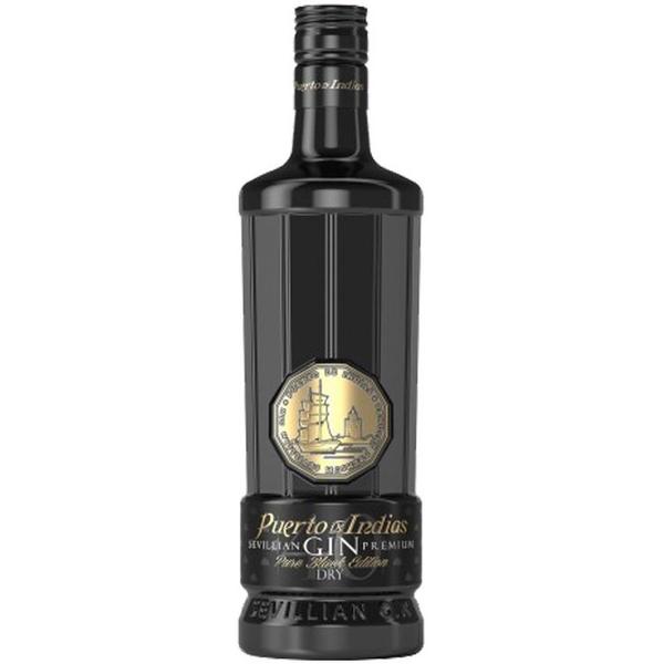 Puerto de Indias Premium Black Edition Gin - 0,7L (40%)