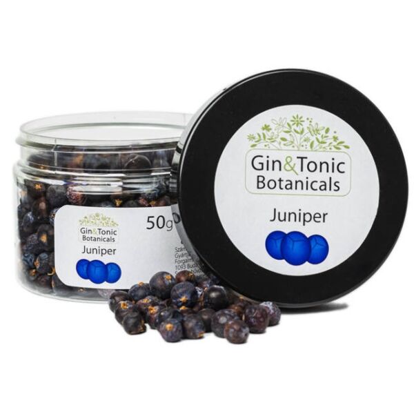 Gin Tonic botanicals kis tégelyben, borókabogyó egész 50gr