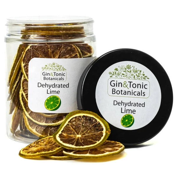 Gin Tonic Botanicals közepes tégelyben Szárított Lime karikák 35gr