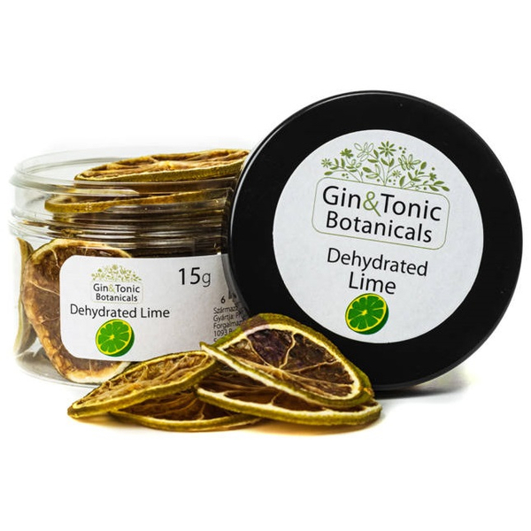 Gin Tonic Botanicals kis tégelyben Szárított Lime karikák 15 gr