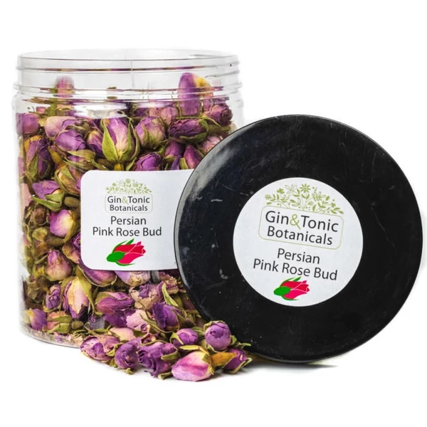 Gin Tonic Botanicals Nagy tégelyben Pink Perzsa Rózsa Bimbó 110 gr