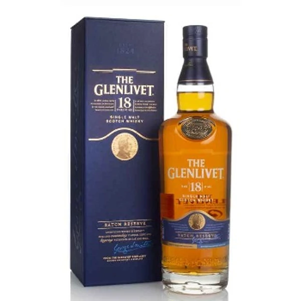 Glenlivet 18 years whisky pdd. 0,7L 43%