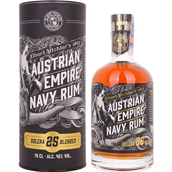 Austrian Empire Solera 25 Blended Navy Rum 0,7L 40% dd.