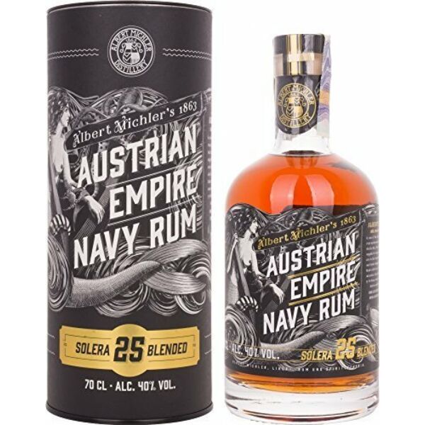 Austrian Empire Solera 25 Blended Navy Rum 0,7L 40% dd.