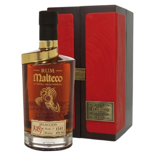 Malteco Rum Seleccion 1987 0,7L 40% fa dd.