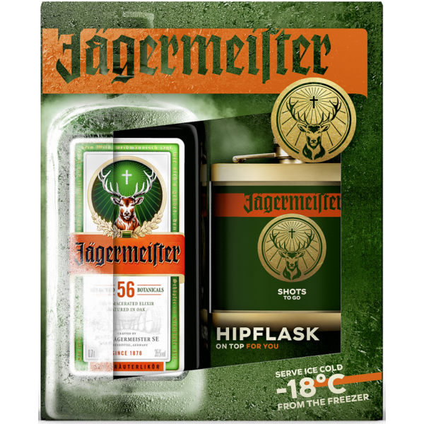 Jägermeister likőr 0,7L (35%) + flaska