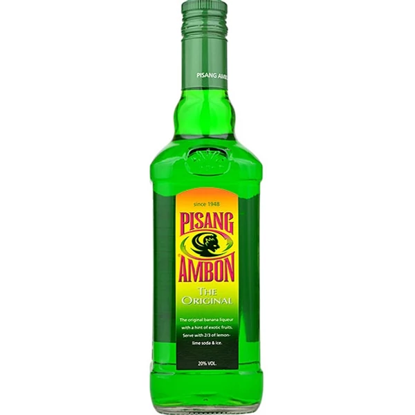Pisang Ambon zöld banánlikőr  0,7L 20%