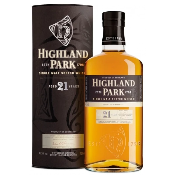 Highland Park 21 years whisky 0,7L 46% dd.
