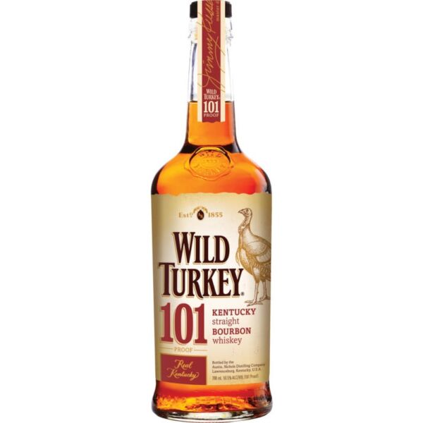 Wild Turkey 101 Proof 8 years whiskey 0,7L 50,5%